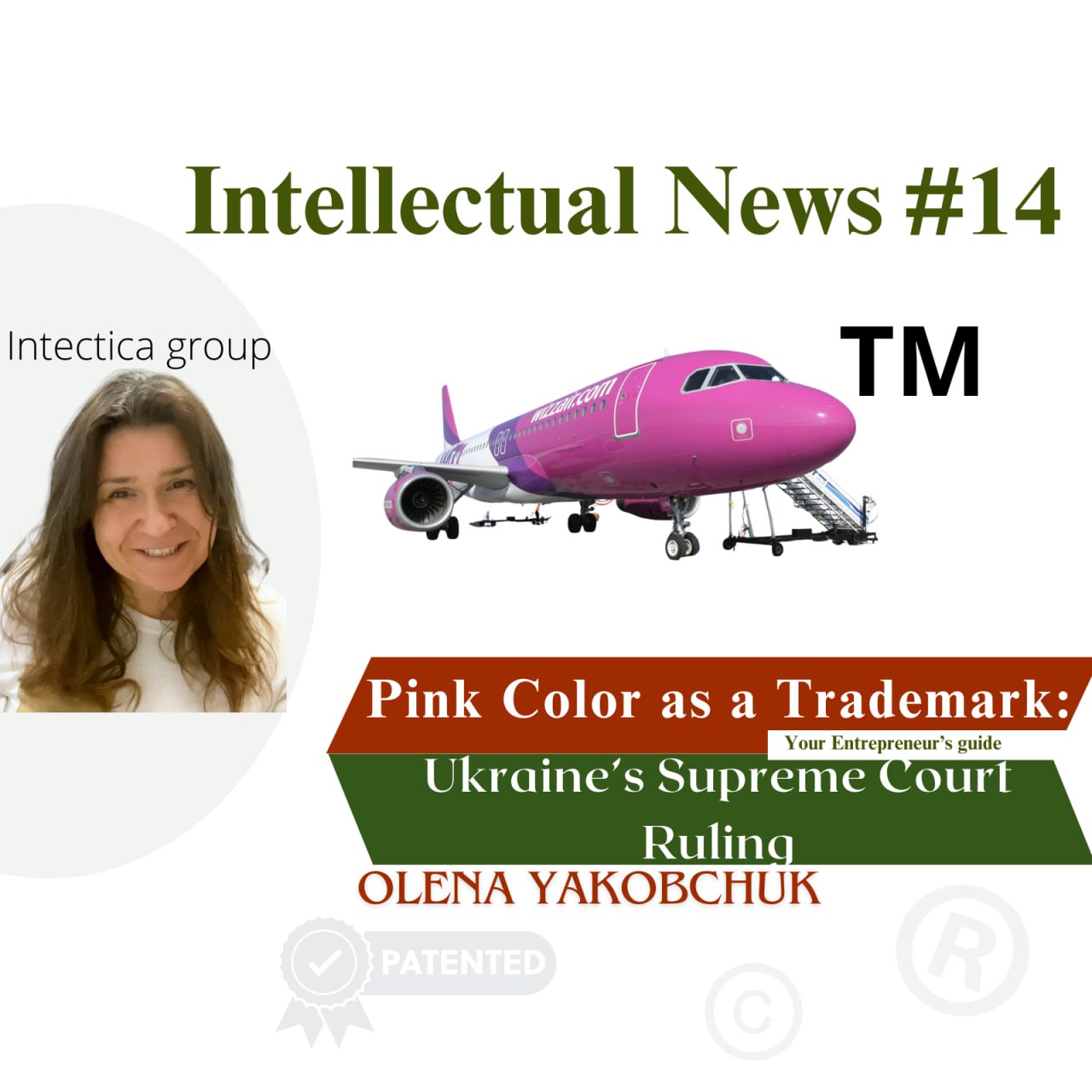 Pink Color as a Trademark: Ukraine’s Supreme Court Ruling ⚖️ | Intellectual News #14