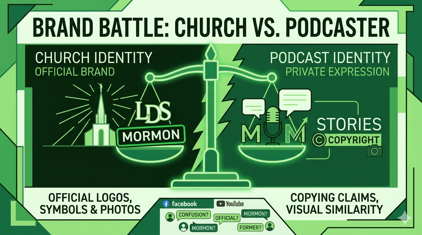 Battle for the Brand: Church Sues Podcaster Over “Copying” Logos