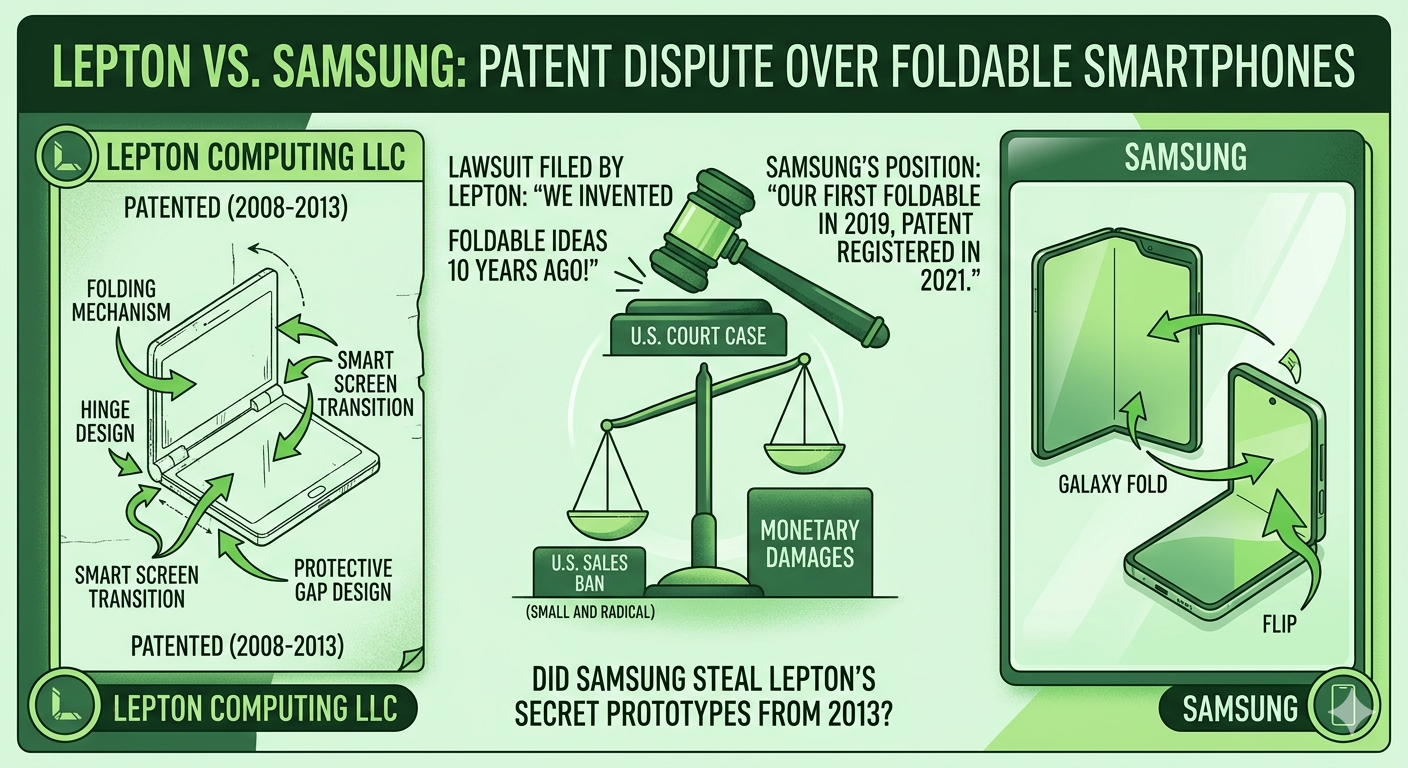 Samsung Scandal: Company Sued Over Foldable Screen Technology
